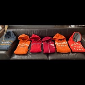 Abercrombie and Hollister heavyweight hoodies